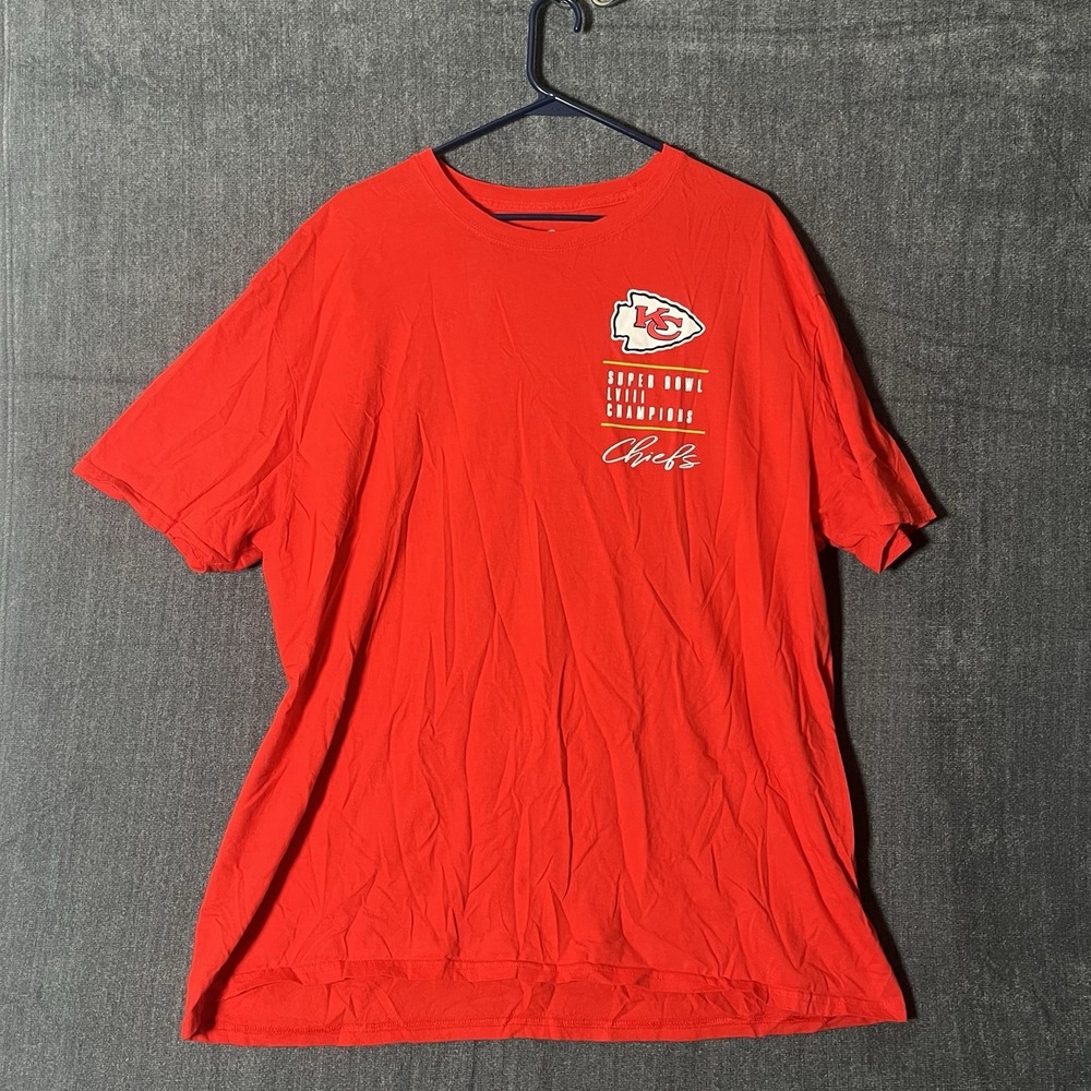 Fanatics Kansas City Chiefs Super Bowl LVIII Champions Signature Shirt 2XL